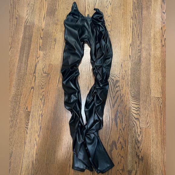 TLZ L’FEMME Black V Cut Panty Trousers - Picture 4 of 5